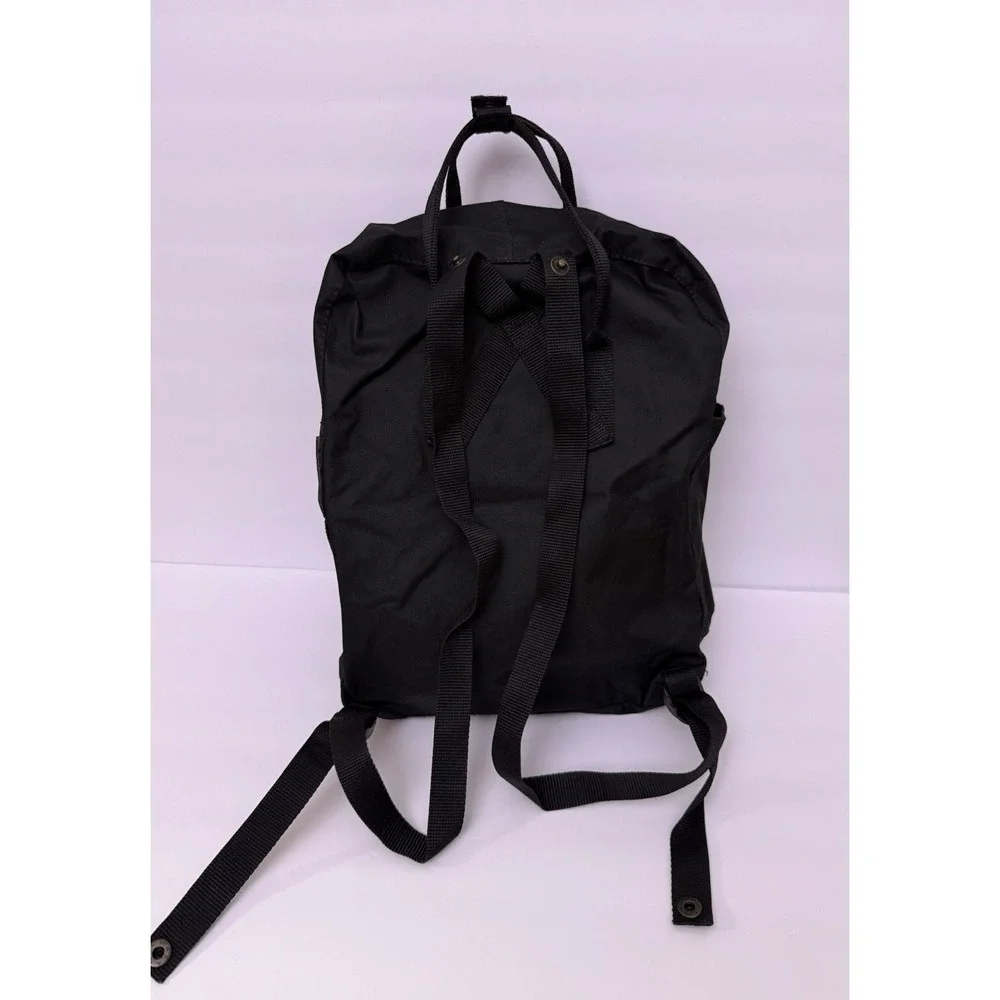 Fjallraven Kanken 23510‎ Classic Unisex Water resistant Zip Backpack In Black